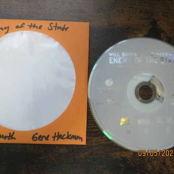 Will Smith's Enemy of the State DVD ONLY - Picture 2 of 2